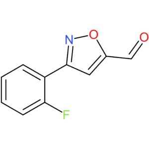 3-(2-fluorophenyl)isoxazole-5-carbaldehyde