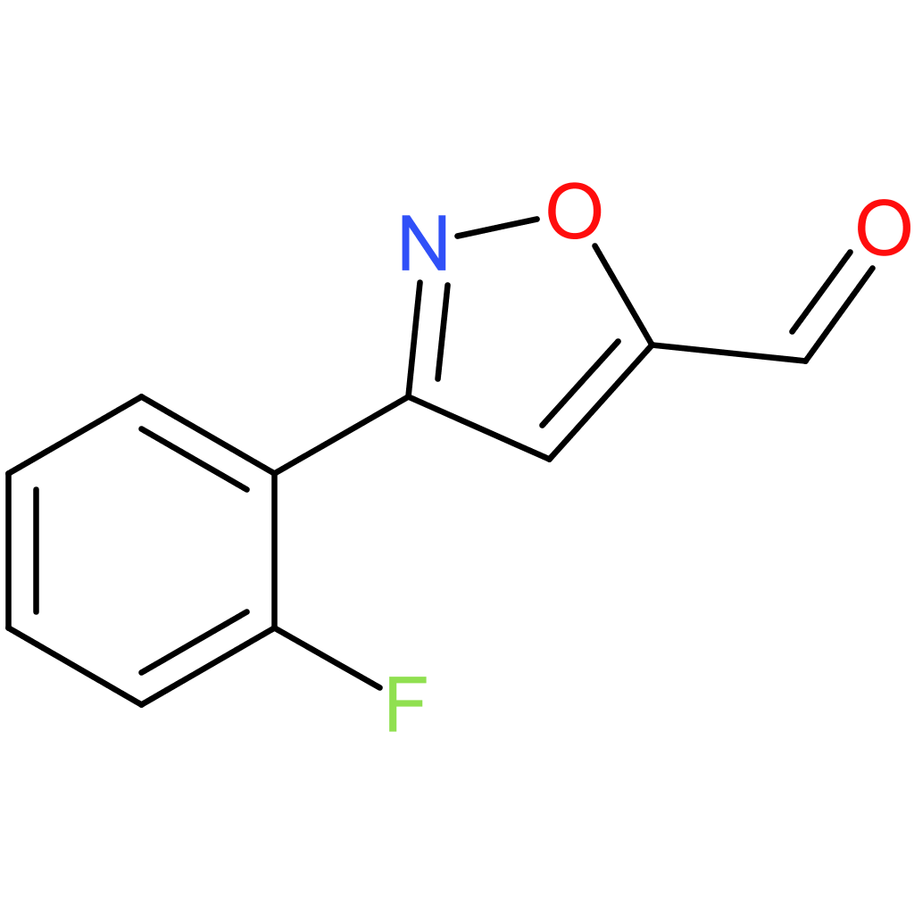 3-(2-fluorophenyl)isoxazole-5-carbaldehyde