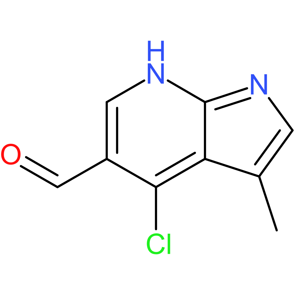 4-chloro-3-methyl-7H-pyrrolo[2,3-b]pyridine-5-carbaldehyde