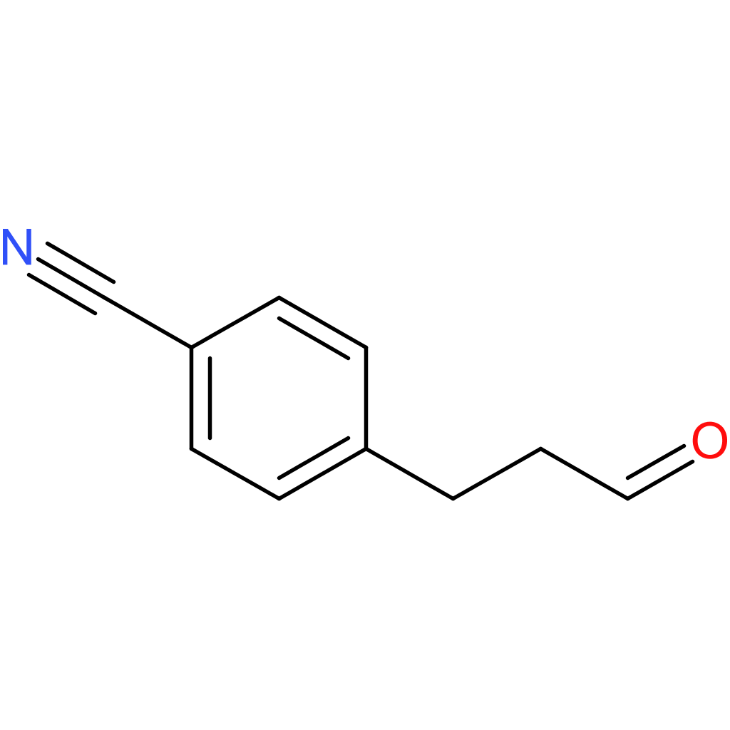4-(3-oxopropyl)benzonitrile
