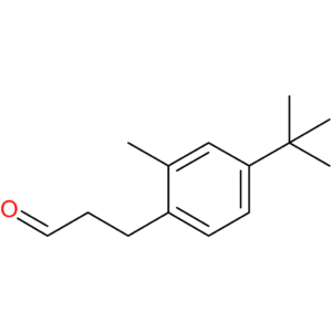 3-(4-(tert-butyl)-2-methylphenyl)propanal
