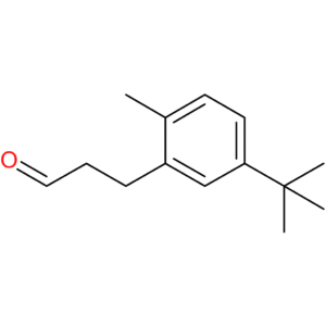 3-(5-(tert-butyl)-2-methylphenyl)propanal