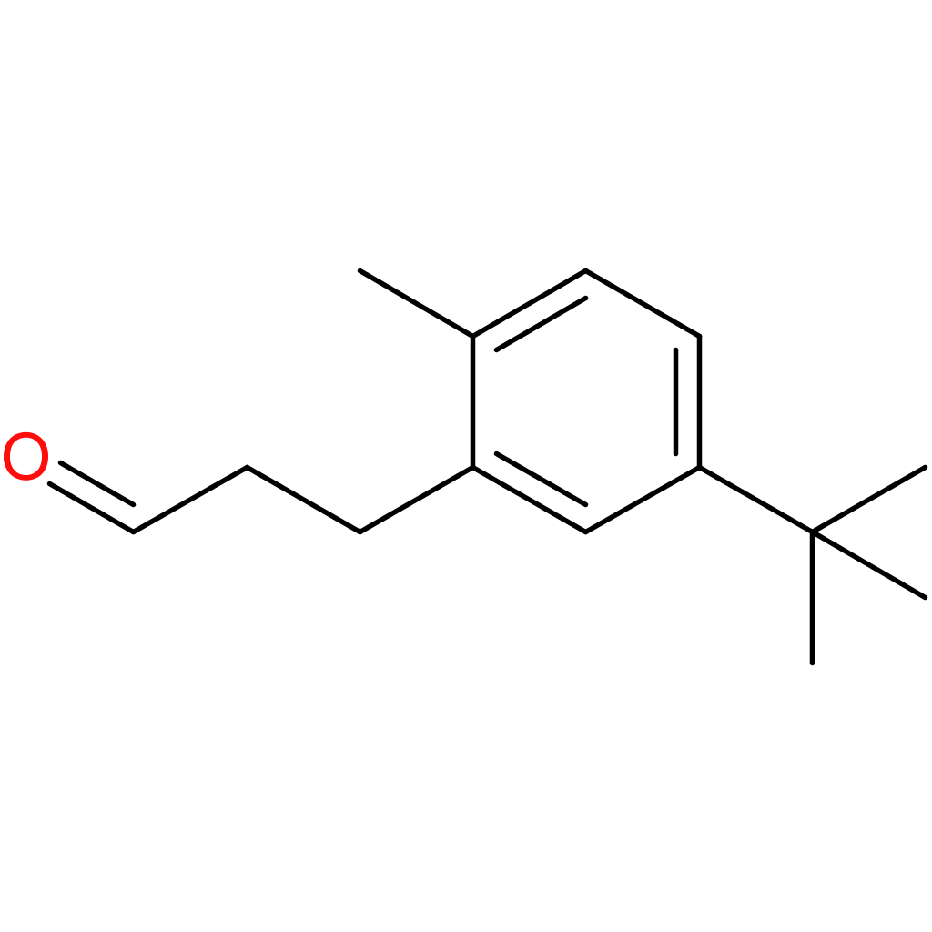 3-(5-(tert-butyl)-2-methylphenyl)propanal