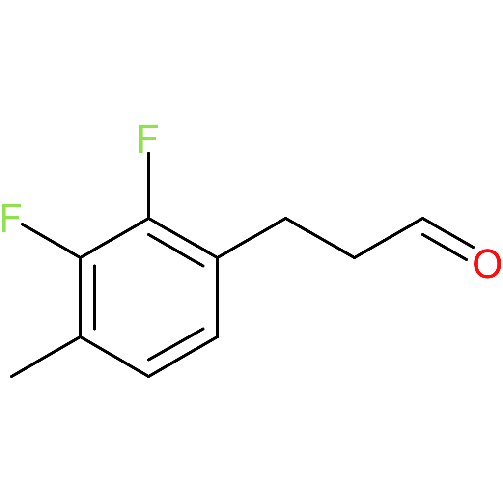 3-(2,3-difluoro-4-methylphenyl)propanal