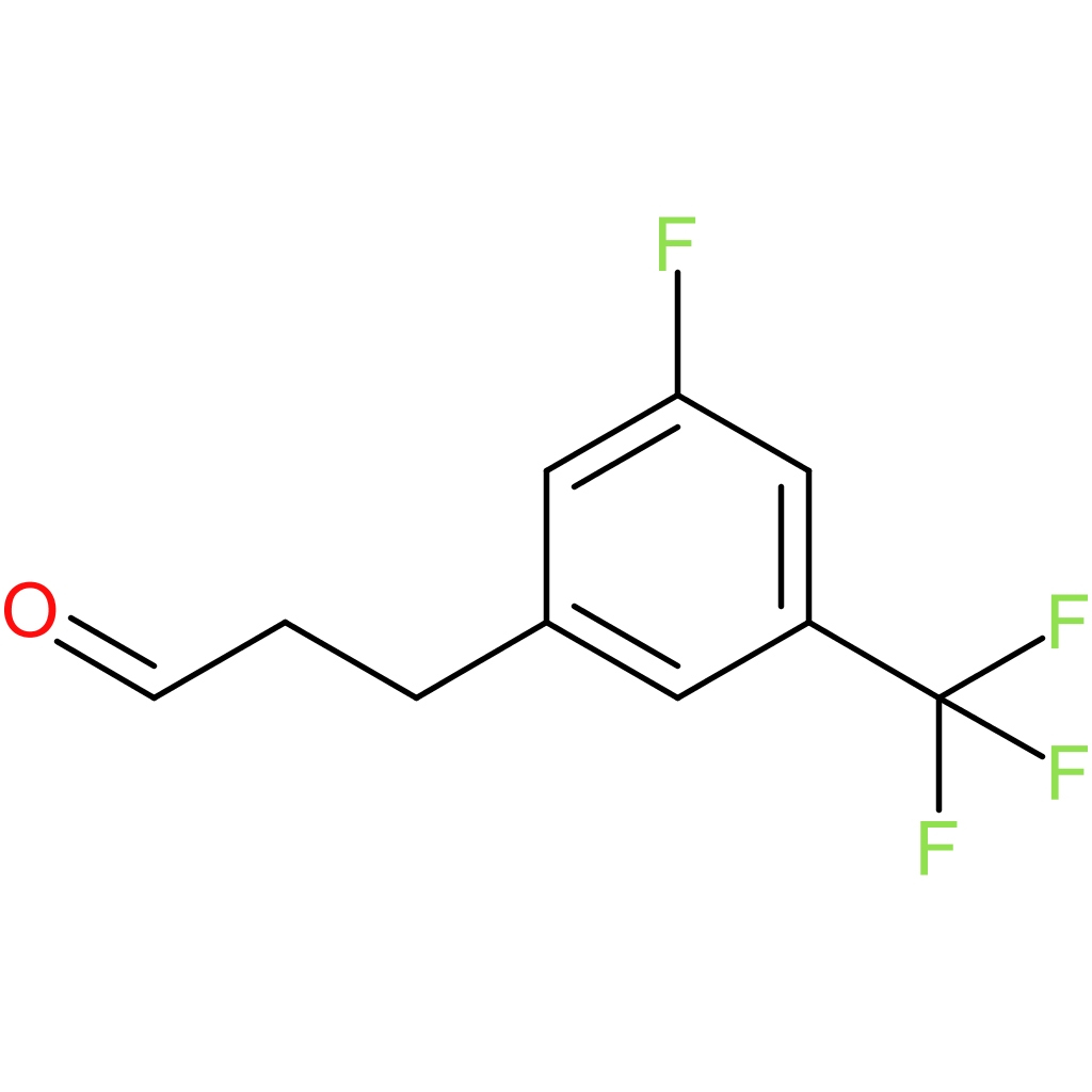 3-(3-fluoro-5-(trifluoromethyl)phenyl)propanal