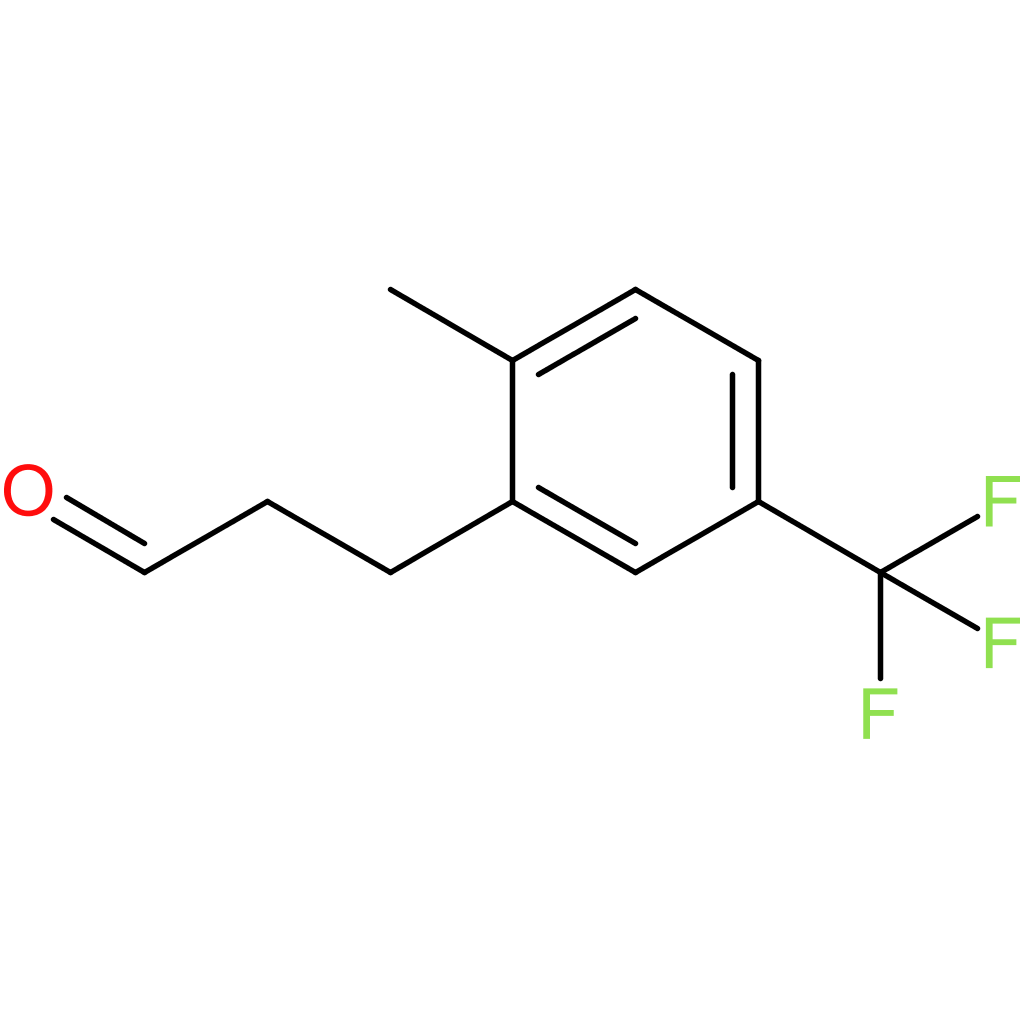 3-(2-methyl-5-(trifluoromethyl)phenyl)propanal