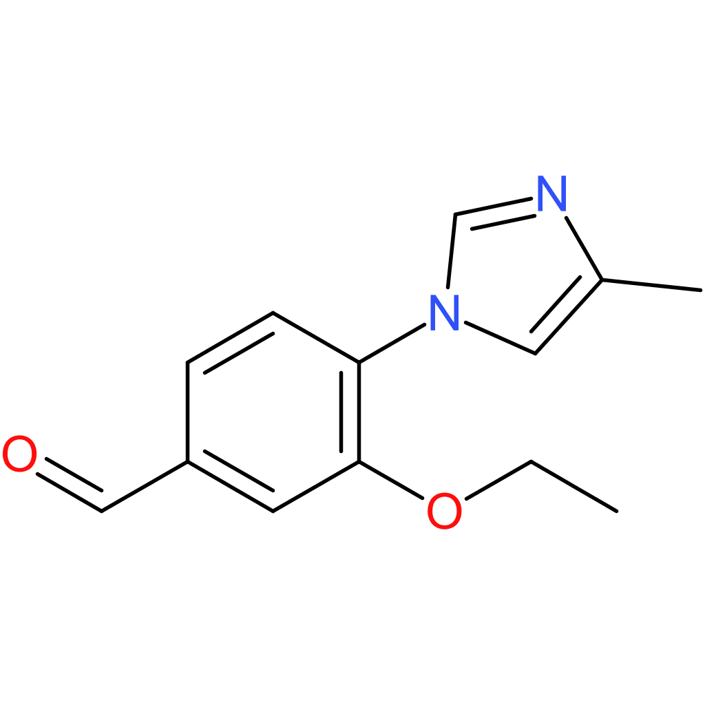 3-ethoxy-4-(4-methyl-1H-imidazol-1-yl)benzaldehyde