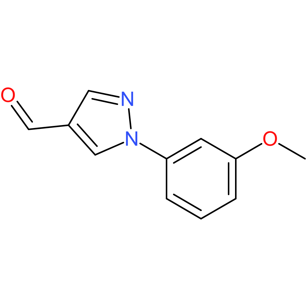 1-(3-methoxyphenyl)-1H-pyrazole-4-carbaldehyde