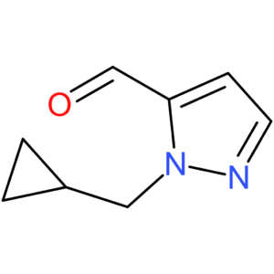 1-(cyclopropylmethyl)-1H-pyrazole-5-carbaldehyde