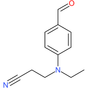 3-(ethyl(4-formylphenyl)amino)propanenitrile