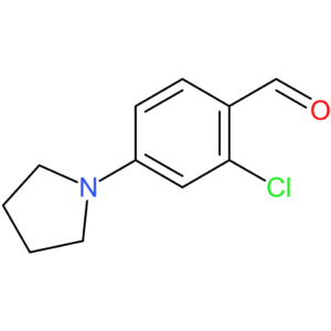 2-chloro-4-(pyrrolidin-1-yl)benzaldehyde
