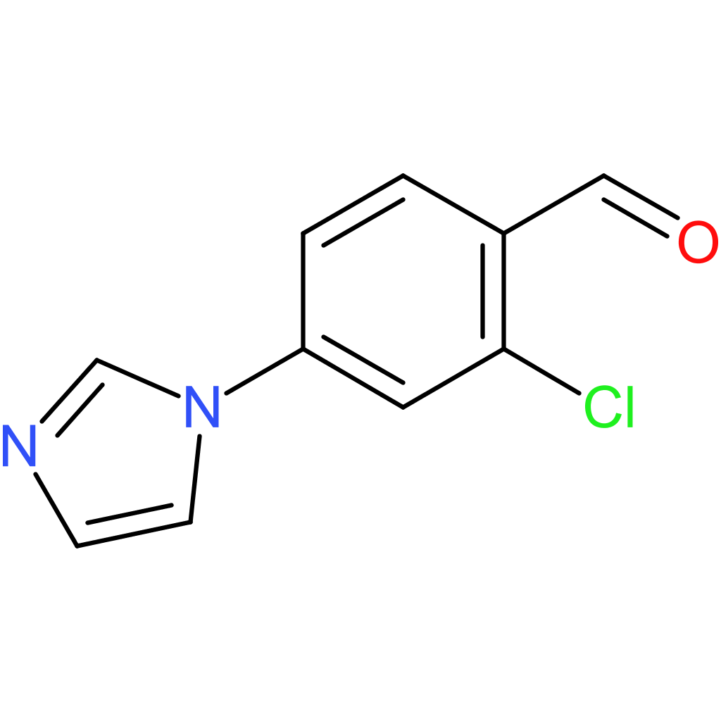 2-chloro-4-(1H-imidazol-1-yl)benzaldehyde
