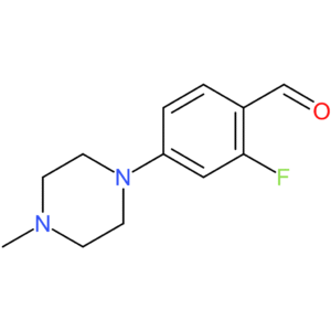 2-fluoro-4-(4-methylpiperazin-1-yl)benzaldehyde