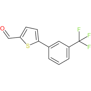 5-(3-(trifluoromethyl)phenyl)thiophene-2-carbaldehyde