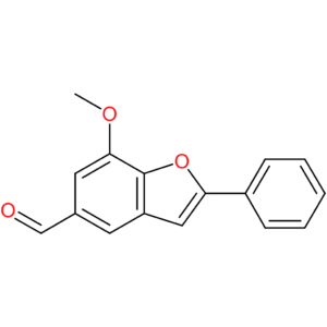 7-methoxy-2-phenylbenzofuran-5-carbaldehyde