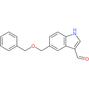 5-((benzyloxy)methyl)-1H-indole-3-carbaldehyde