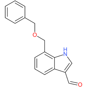 7-((benzyloxy)methyl)-1H-indole-3-carbaldehyde