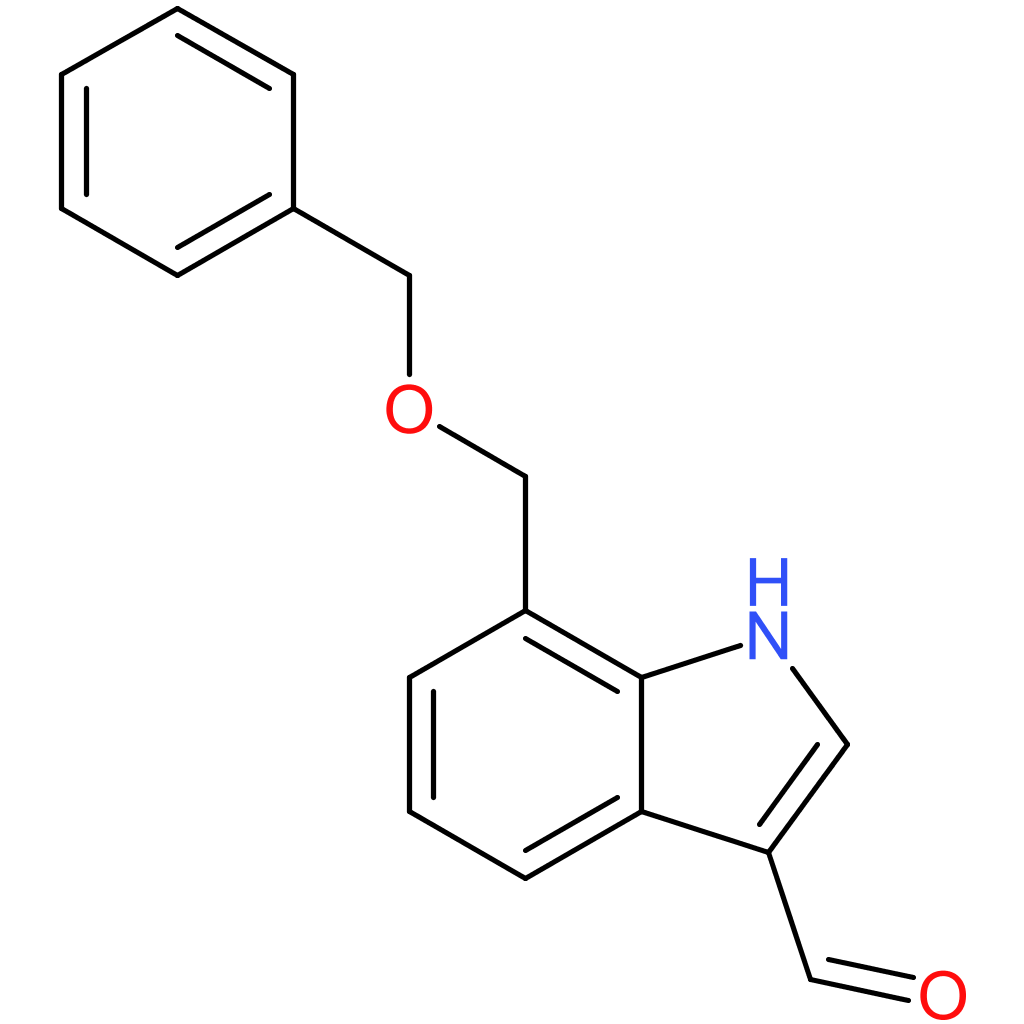 7-((benzyloxy)methyl)-1H-indole-3-carbaldehyde