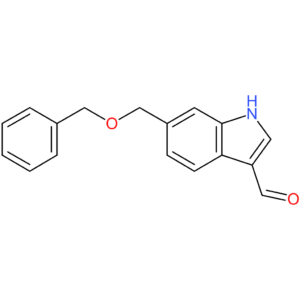 6-((benzyloxy)methyl)-1H-indole-3-carbaldehyde