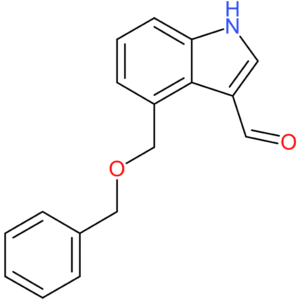 4-((benzyloxy)methyl)-1H-indole-3-carbaldehyde
