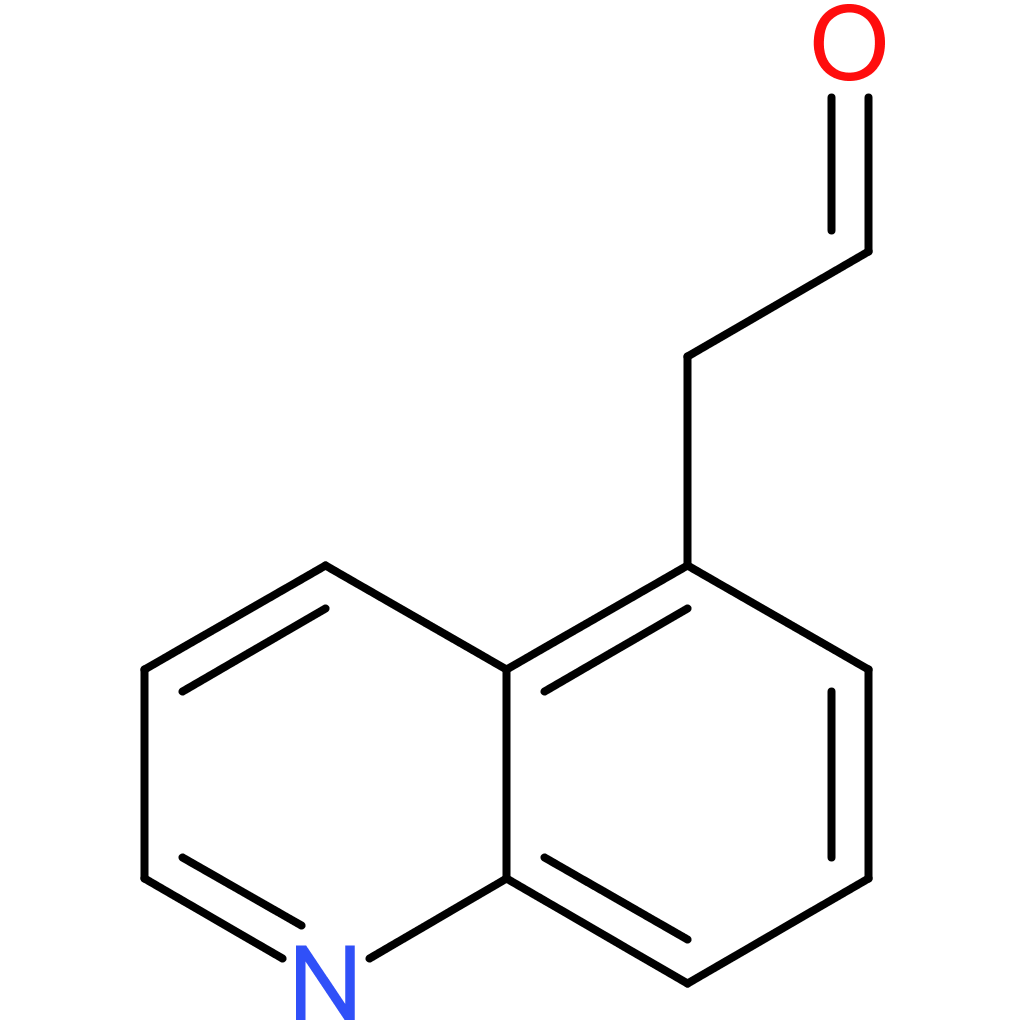 2-(quinolin-5-yl)acetaldehyde