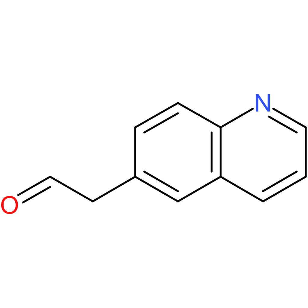 2-(quinolin-6-yl)acetaldehyde