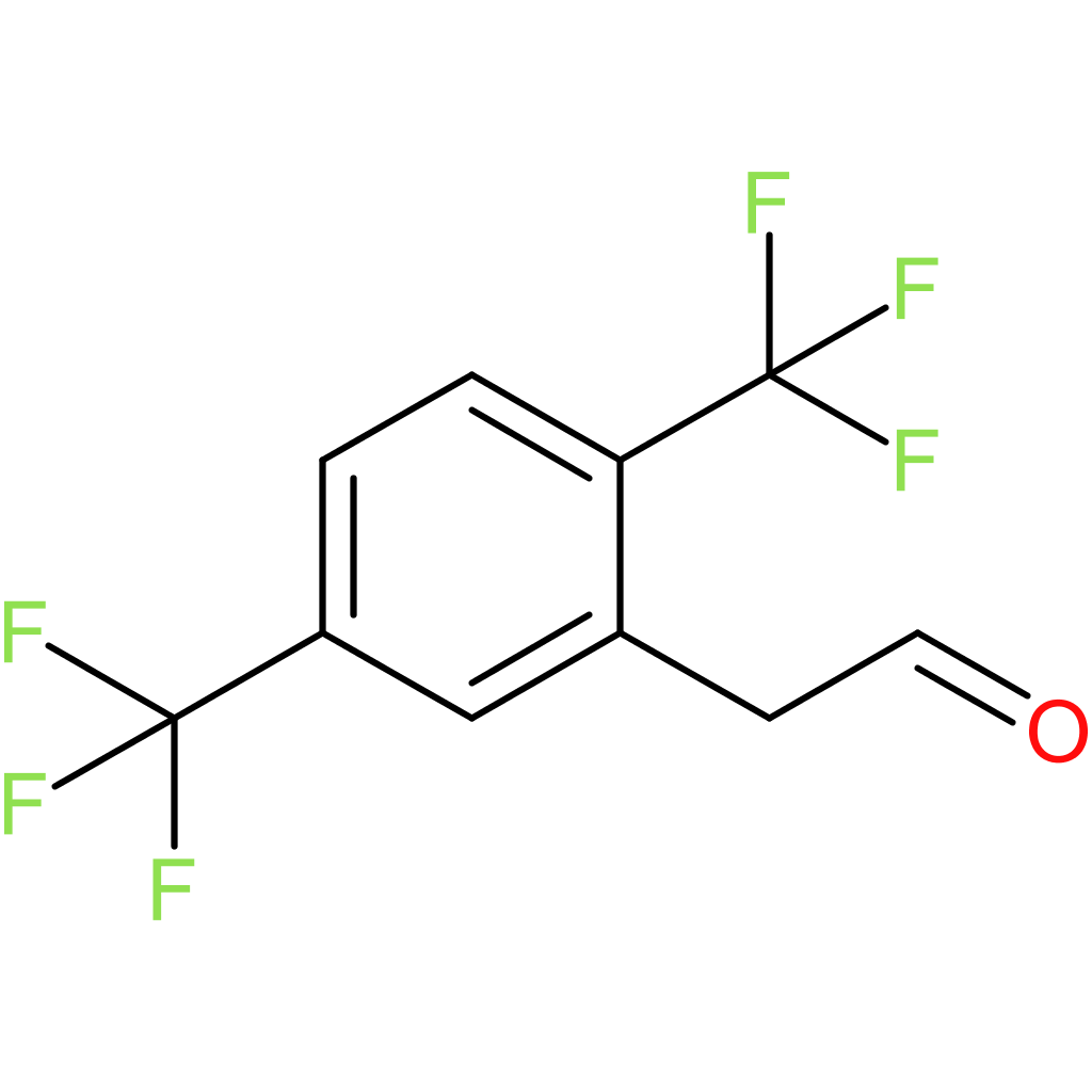2-(2,5-bis(trifluoromethyl)phenyl)acetaldehyde