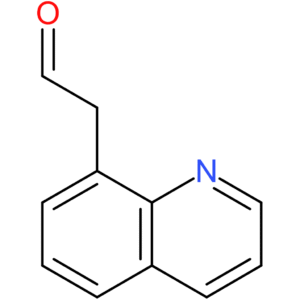 2-(quinolin-8-yl)acetaldehyde