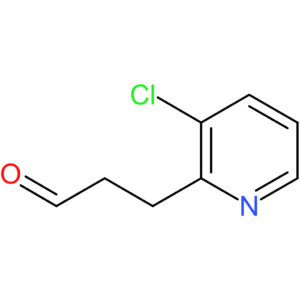 3-(3-chloropyridin-2-yl)propanal