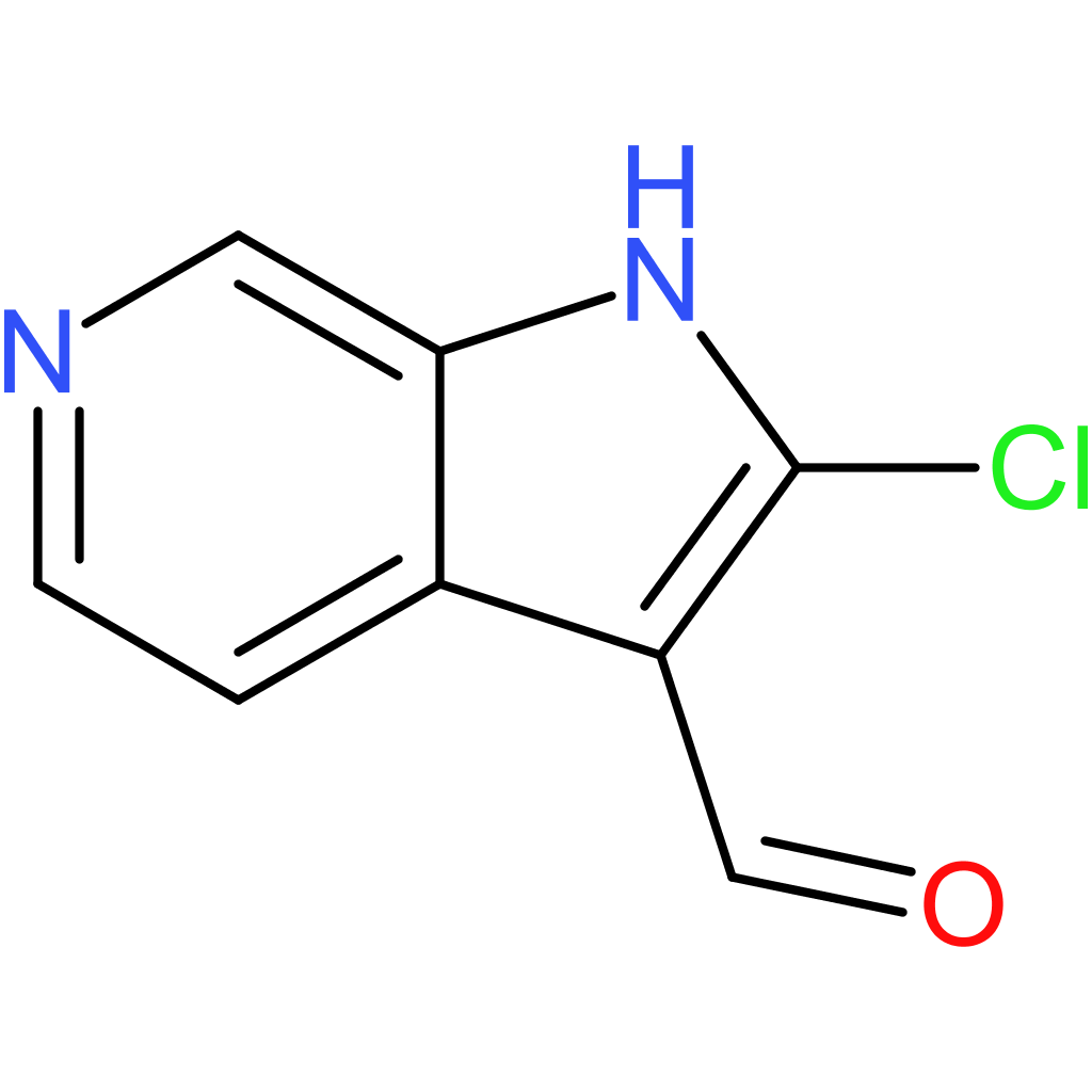 2-chloro-1H-pyrrolo[2,3-c]pyridine-3-carbaldehyde