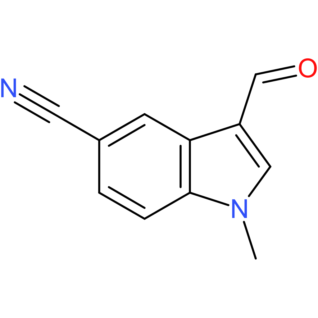 3-formyl-1-methyl-1H-indole-5-carbonitrile