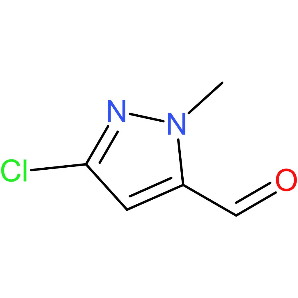 3-chloro-1-methyl-1H-pyrazole-5-carbaldehyde