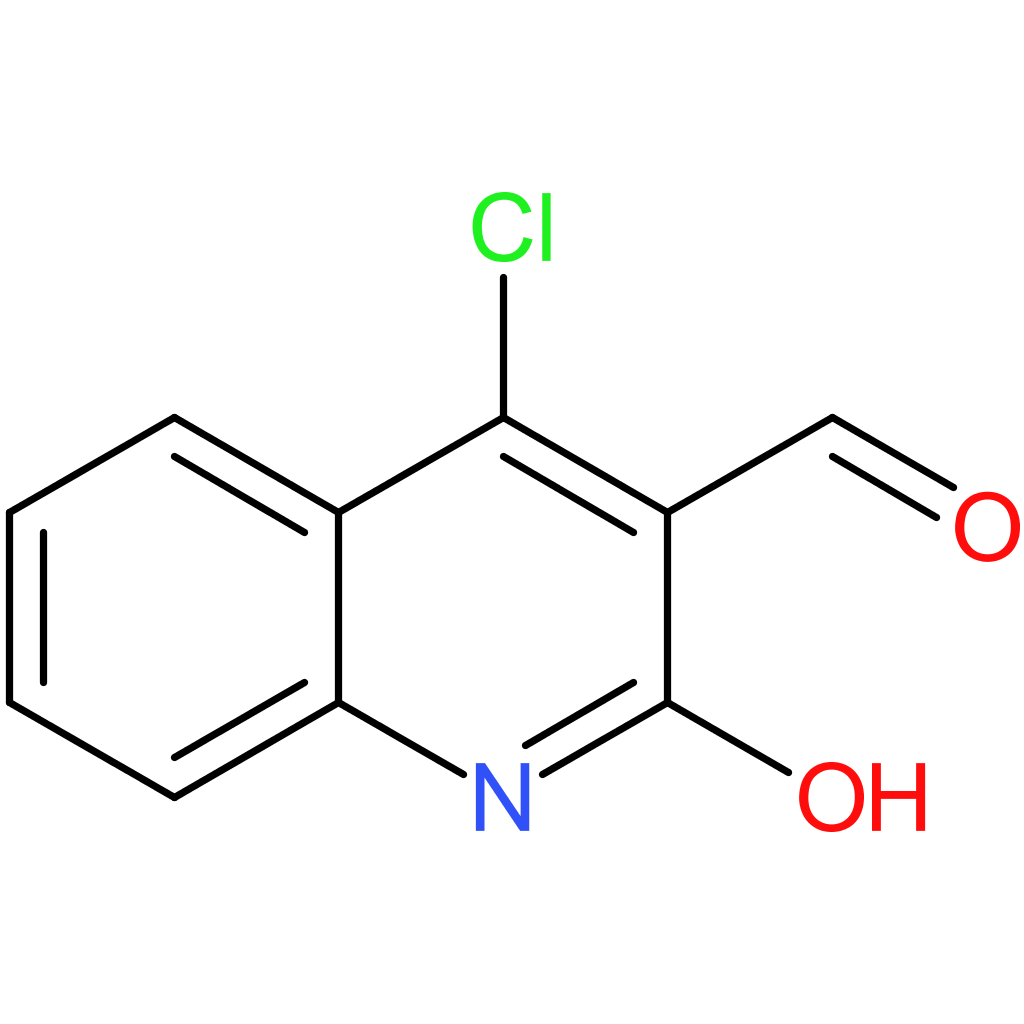 4-chloro-2-hydroxyquinoline-3-carbaldehyde