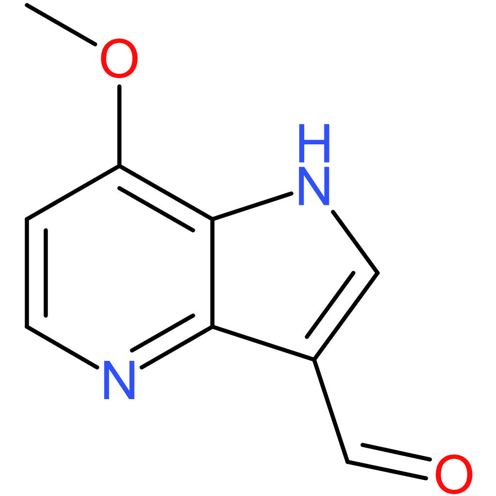 7-methoxy-1H-pyrrolo[3,2-b]pyridine-3-carbaldehyde