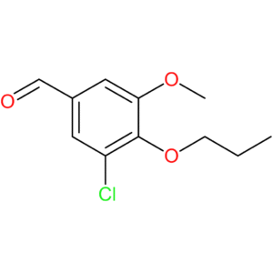 3-chloro-5-methoxy-4-propoxybenzaldehyde