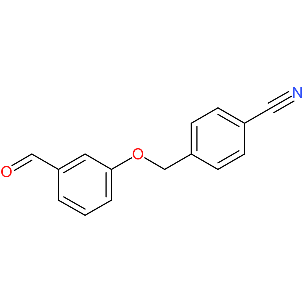 4-((3-formylphenoxy)methyl)benzonitrile