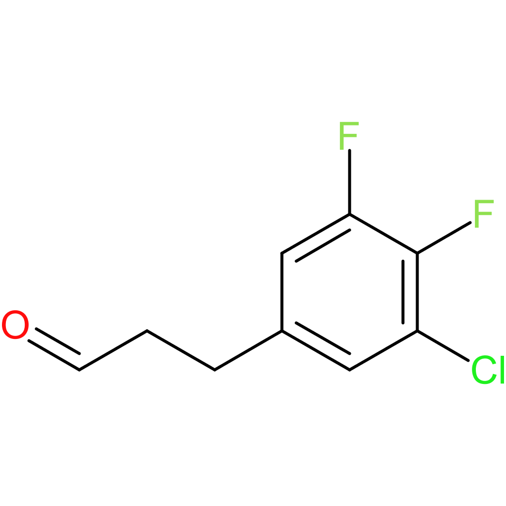 3-(3-chloro-4,5-difluorophenyl)propanal