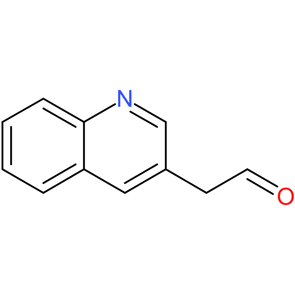 2-(quinolin-3-yl)acetaldehyde