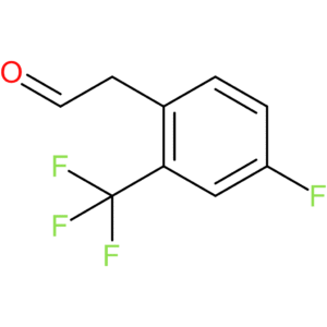 2-(4-fluoro-2-(trifluoromethyl)phenyl)acetaldehyde