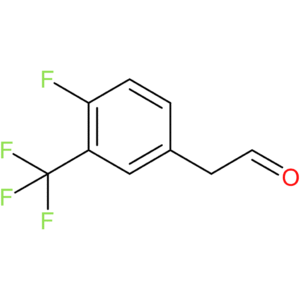 2-(4-fluoro-3-(trifluoromethyl)phenyl)acetaldehyde