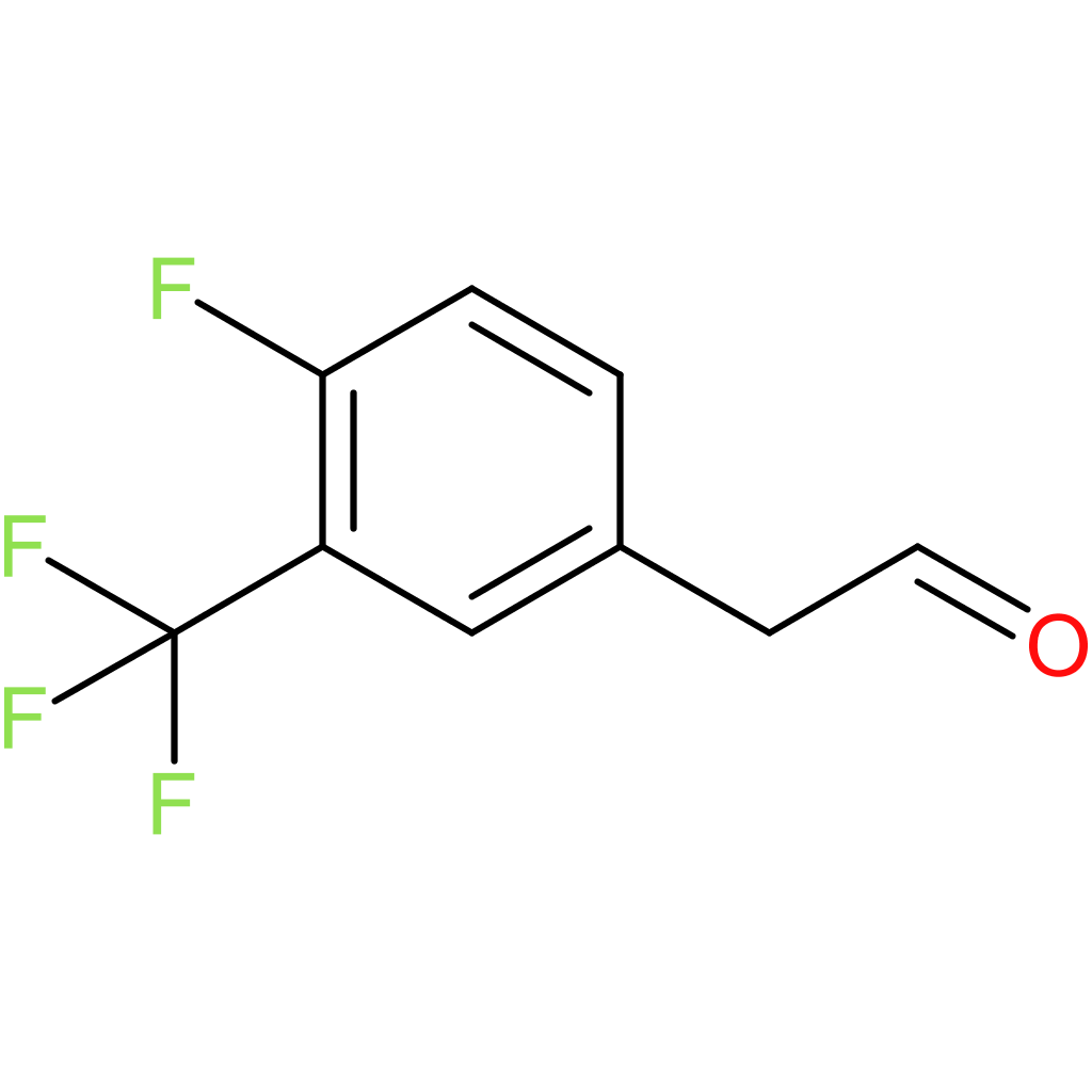 2-(4-fluoro-3-(trifluoromethyl)phenyl)acetaldehyde