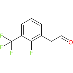 2-(2-fluoro-3-(trifluoromethyl)phenyl)acetaldehyde