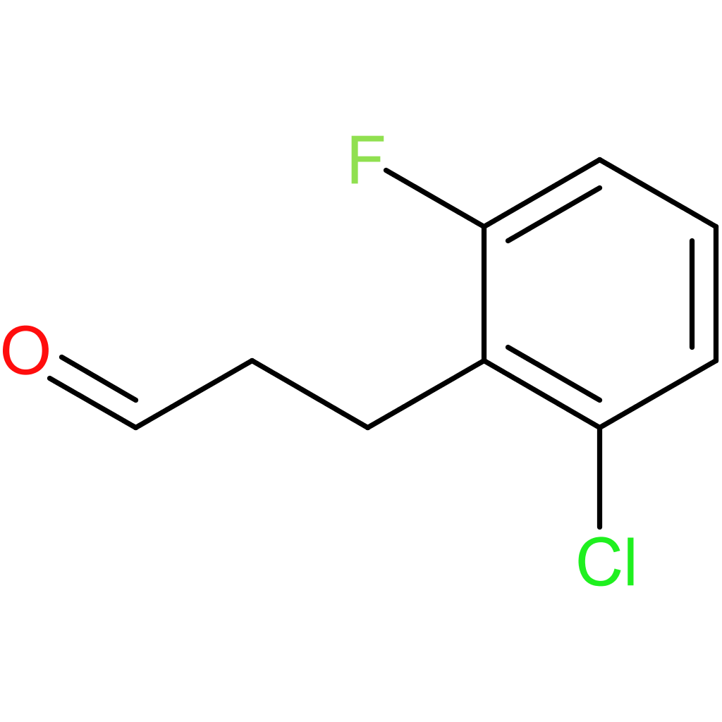 3-(2-chloro-6-fluorophenyl)propanal