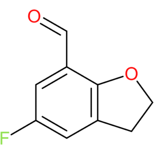 5-fluoro-2,3-dihydrobenzofuran-7-carbaldehyde