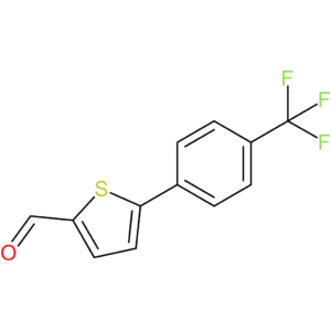 5-(4-(trifluoromethyl)phenyl)thiophene-2-carbaldehyde