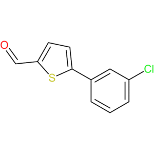 5-(3-chlorophenyl)thiophene-2-carbaldehyde