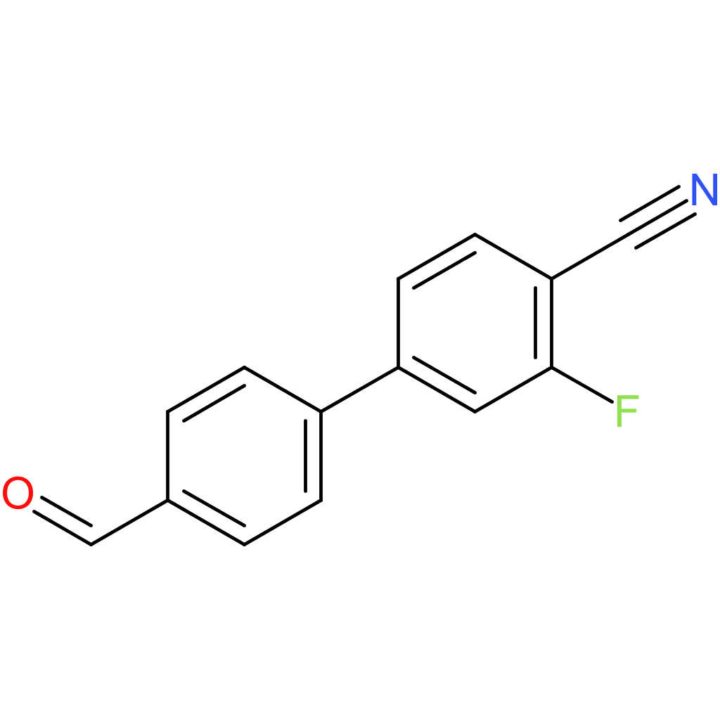 3-fluoro-4′-formyl-[1,1′-biphenyl]-4-carbonitrile