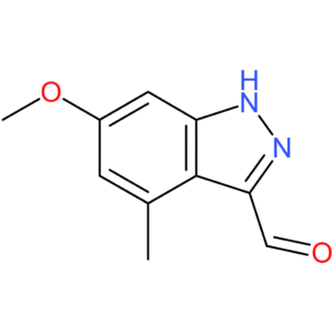 6-methoxy-4-methyl-1H-indazole-3-carbaldehyde
