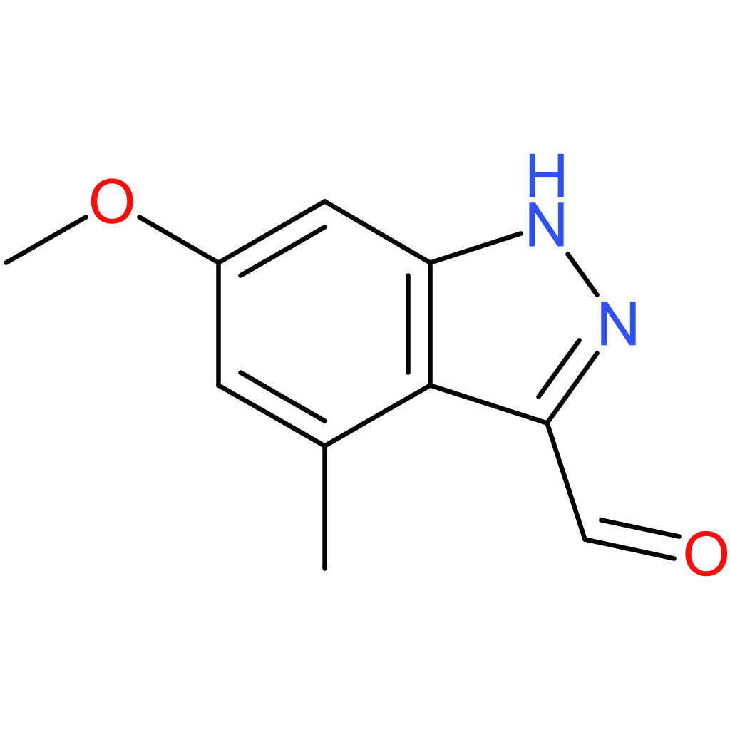 6-methoxy-4-methyl-1H-indazole-3-carbaldehyde