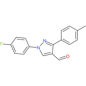 1-(4-fluorophenyl)-3-(p-tolyl)-1H-pyrazole-4-carbaldehyde